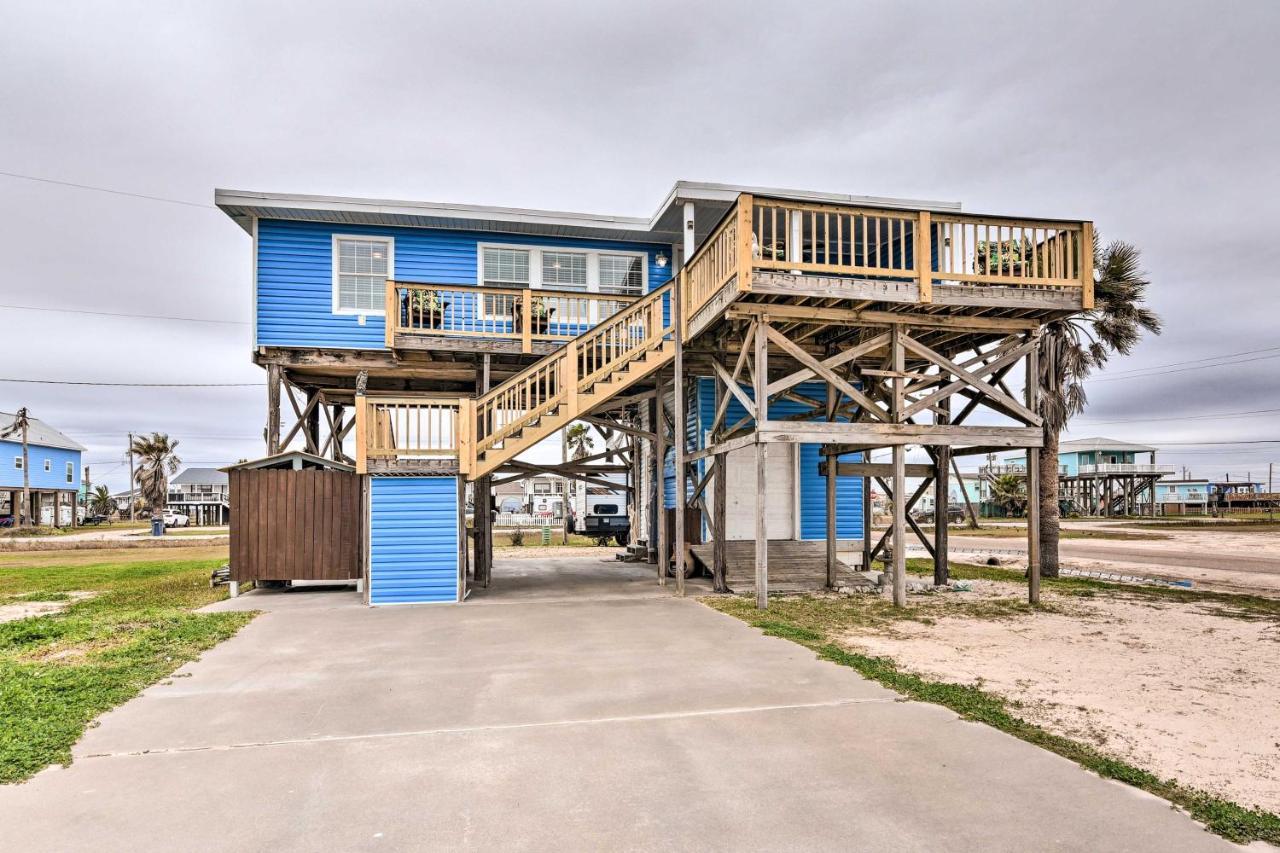Surfside Beach Gem With Deck - 1 Block To Shore! Freeport Kültér fotó